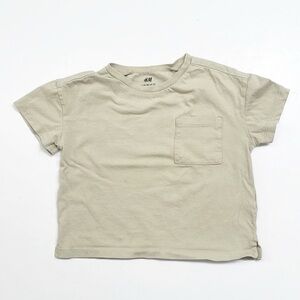 H&M toddler boys short sleeve pocket t-shirt